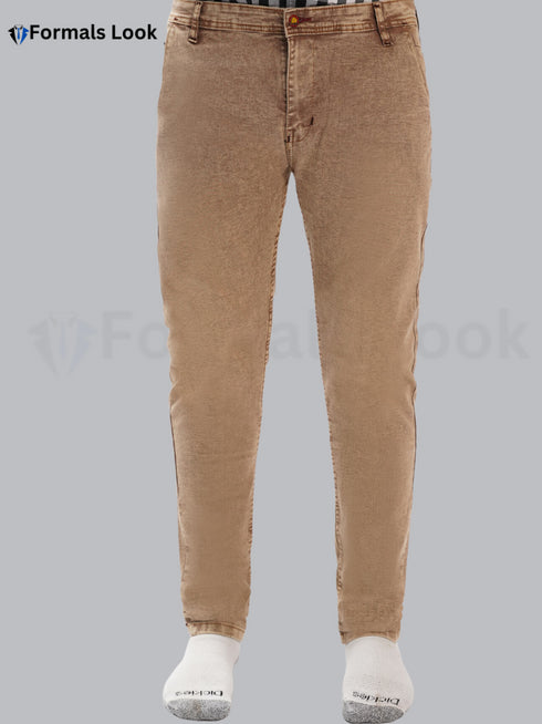 Camel Imported Stuff Ultra Comfort With Stretch Jeans Pant